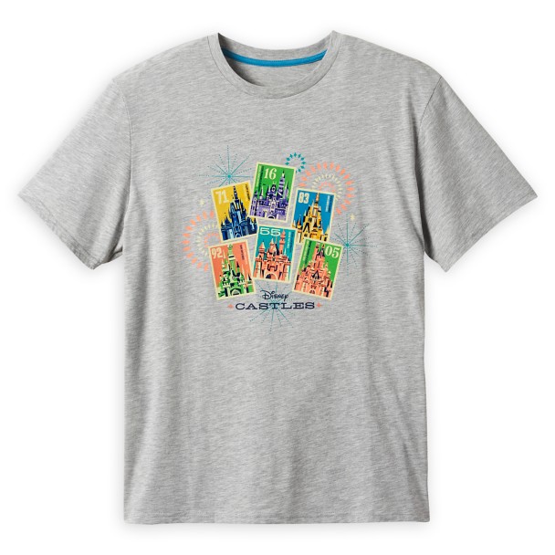 Disney Castles T-Shirt for Adults