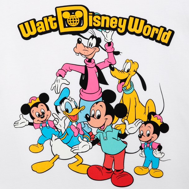 Mickey Mouse and Friends Retro T-Shirt for Adults – Walt Disney World