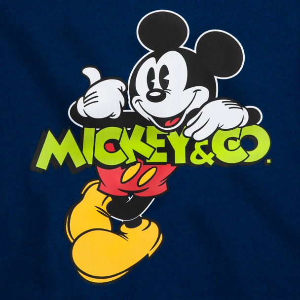 Mickey Mouse T-Shirt for Women – Mickey & Co. – Navy