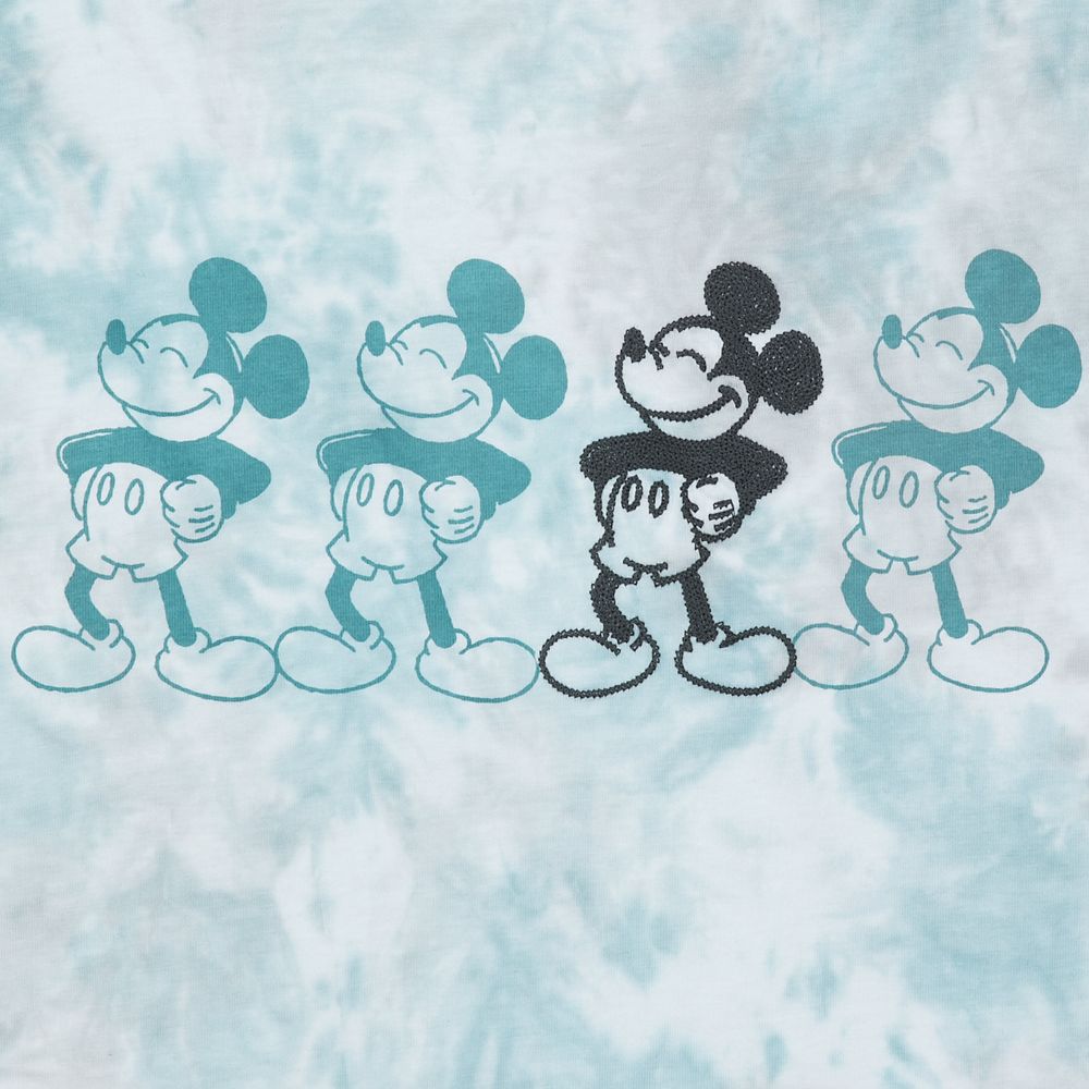 Mickey Mouse Tie-Dye T-Shirt for Adults