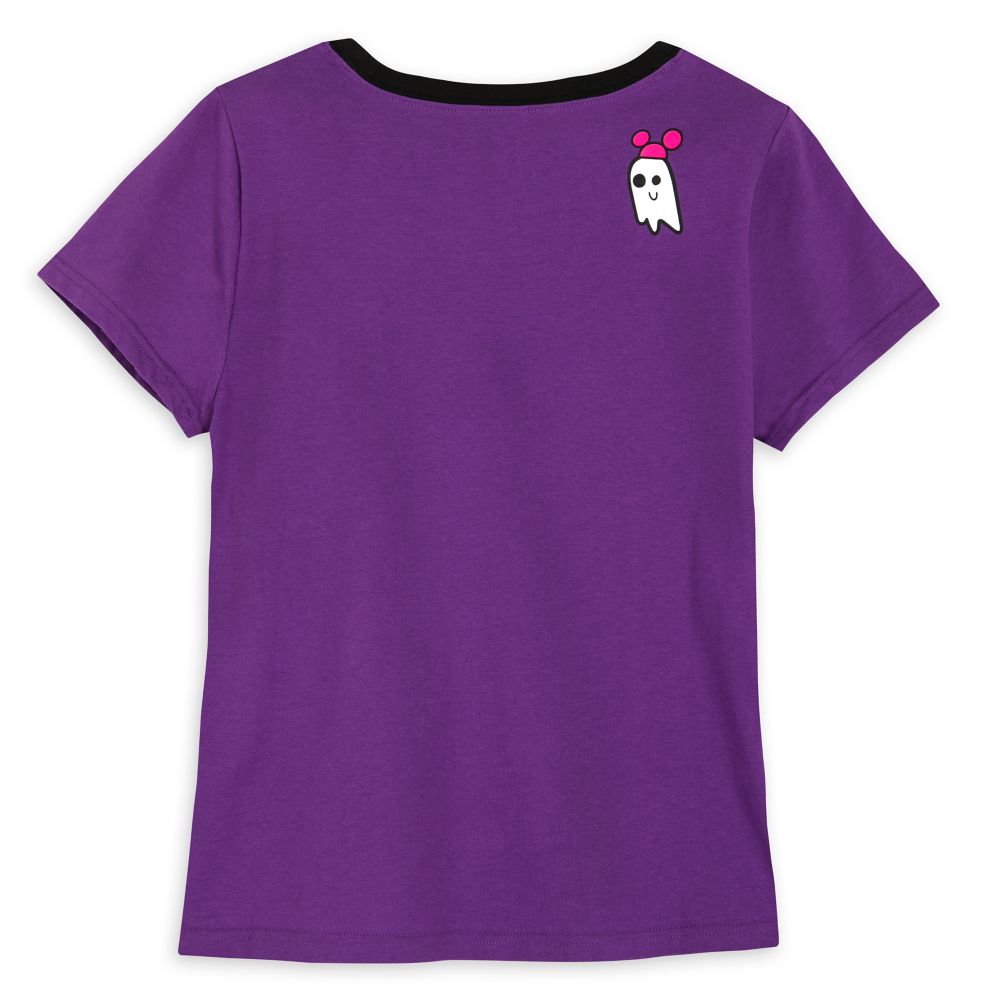 Minnie Mouse and Daisy Duck Halloween Ringer T-Shirt for Women