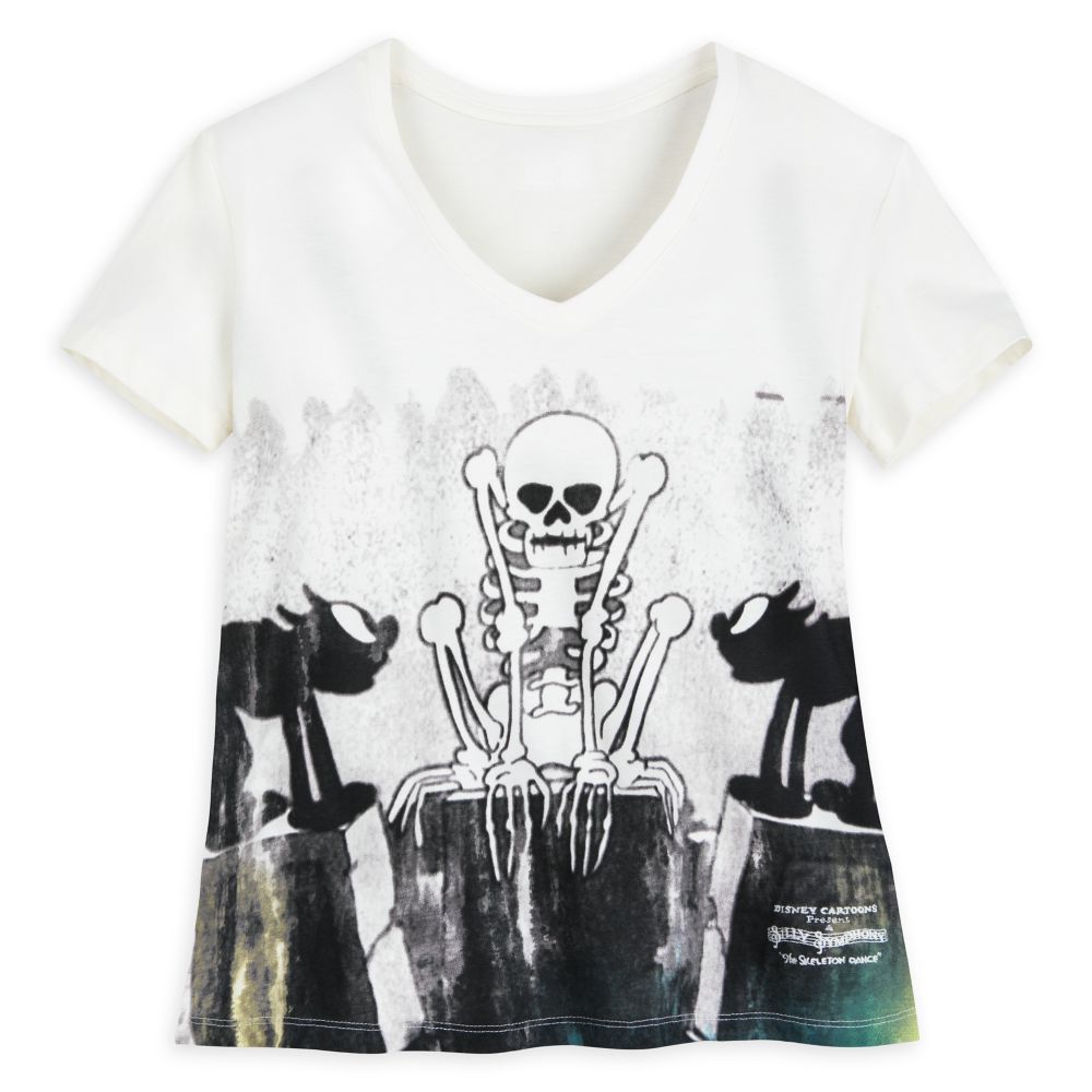 The Skeleton Dance T-Shirt for Women Official shopDisney