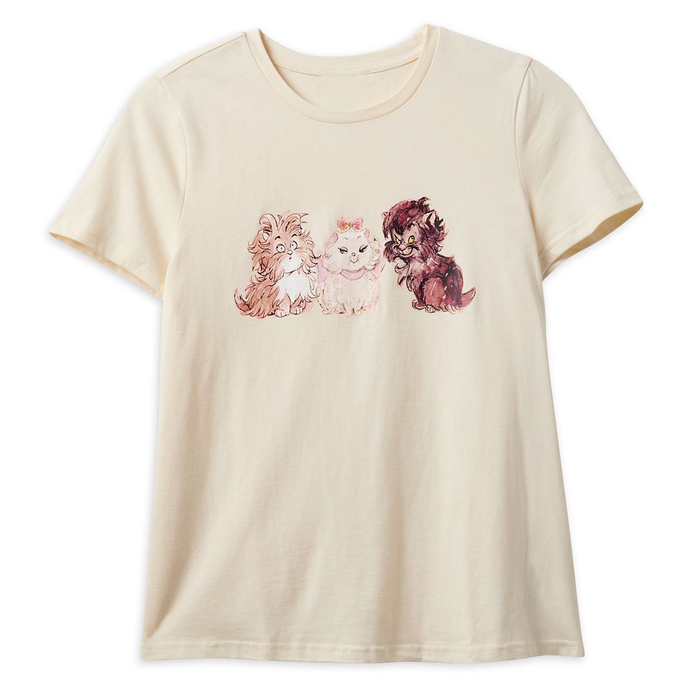 The Aristocats Fashion T-Shirt for Women has hit the shelves
