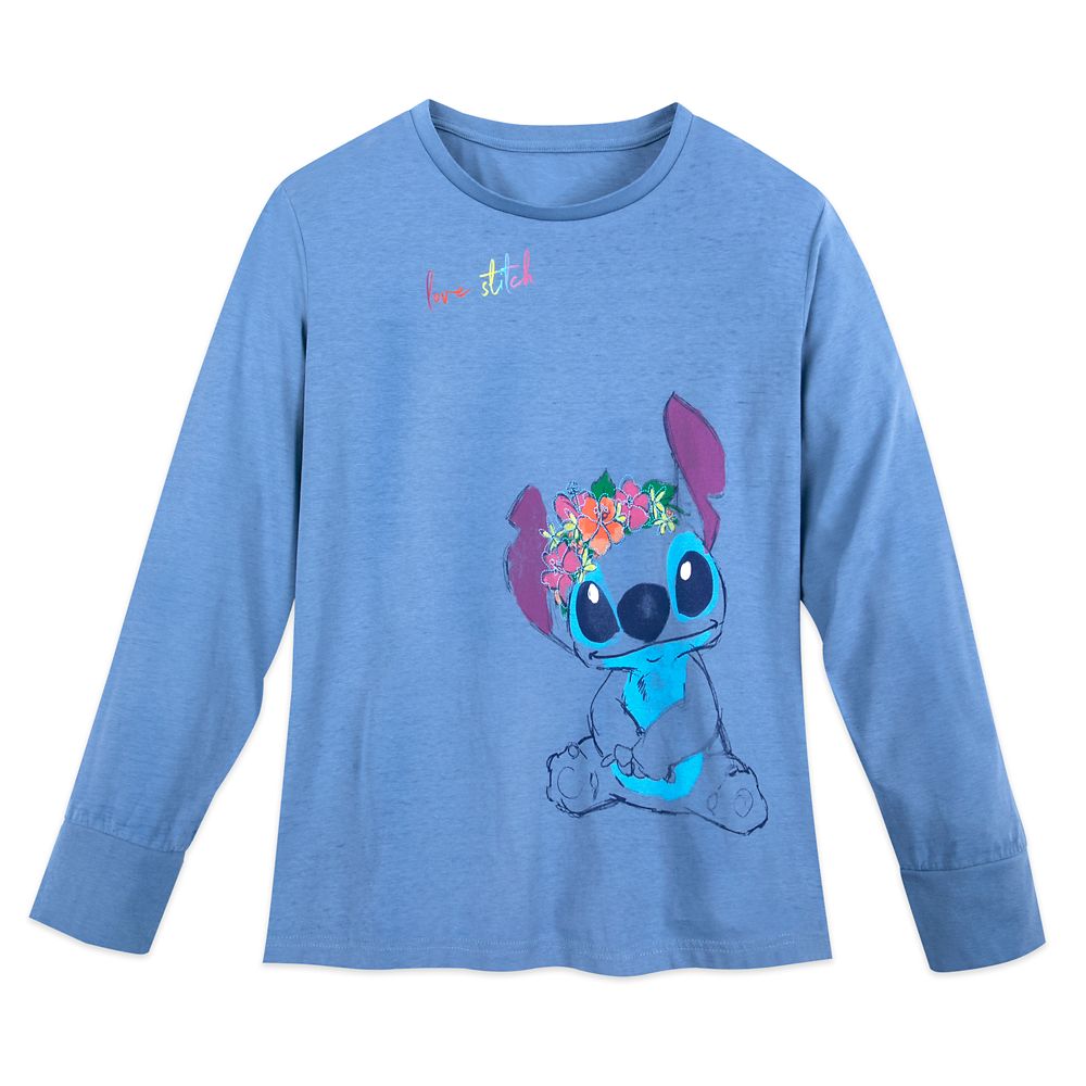 Stitch Long Sleeve T-Shirt for Women | shopDisney