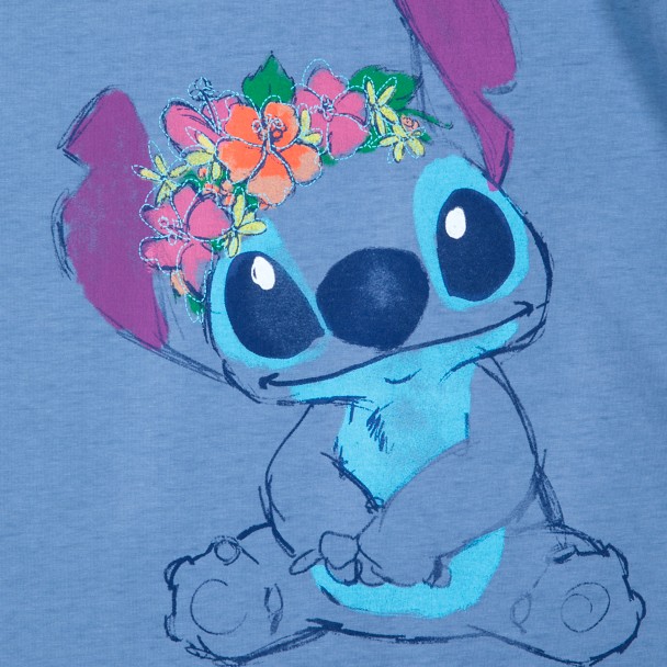 Disney Lilo and Stitch T Shirt, Stitch Clothes for Women, S