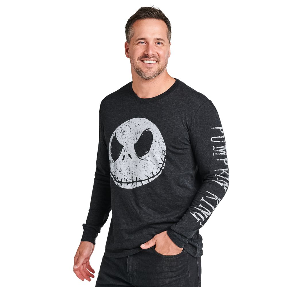 Jack Skellington Long Sleeve T-Shirt for Men