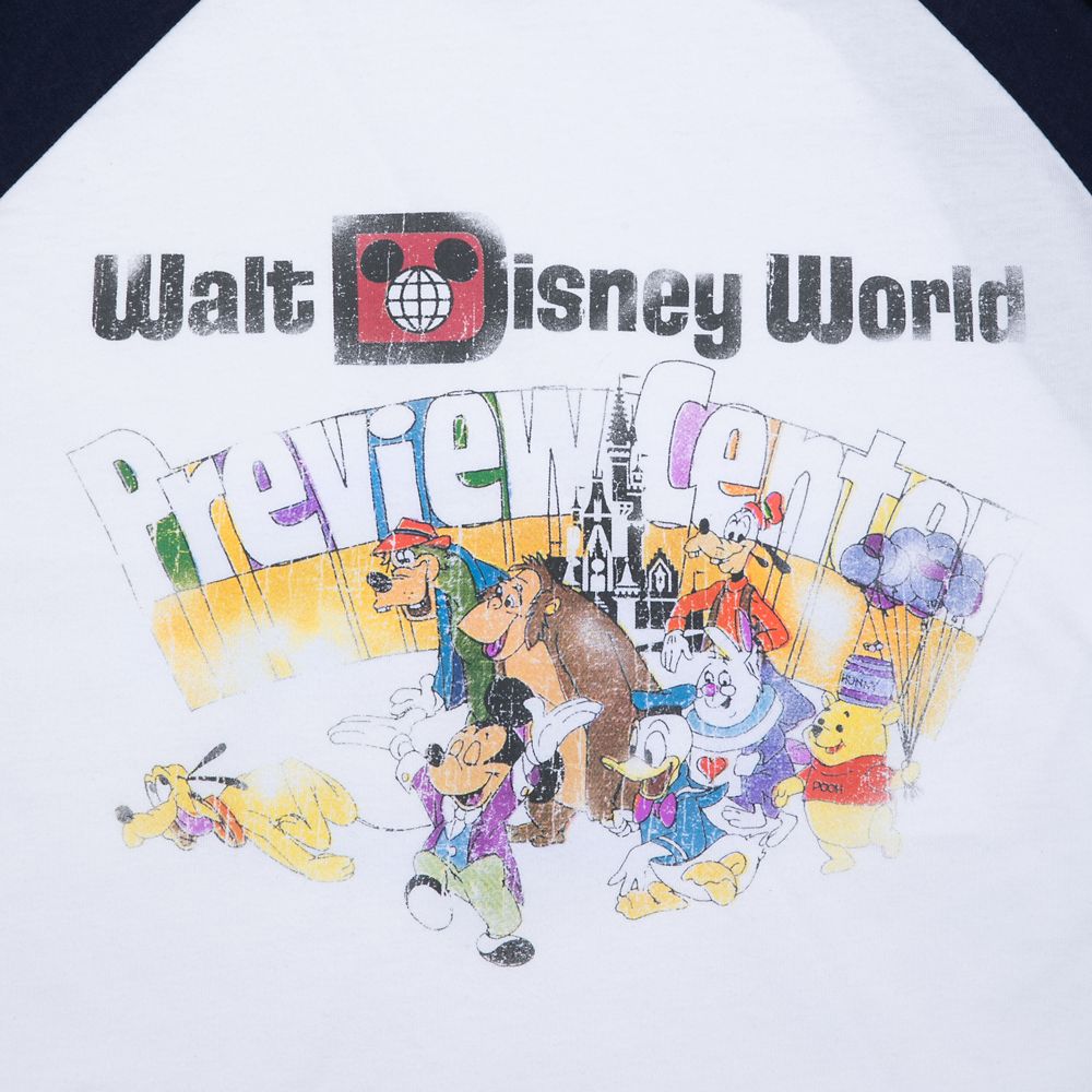 Mickey Mouse and Friends Baseball Tee for Adults – Walt Disney World Preview Center