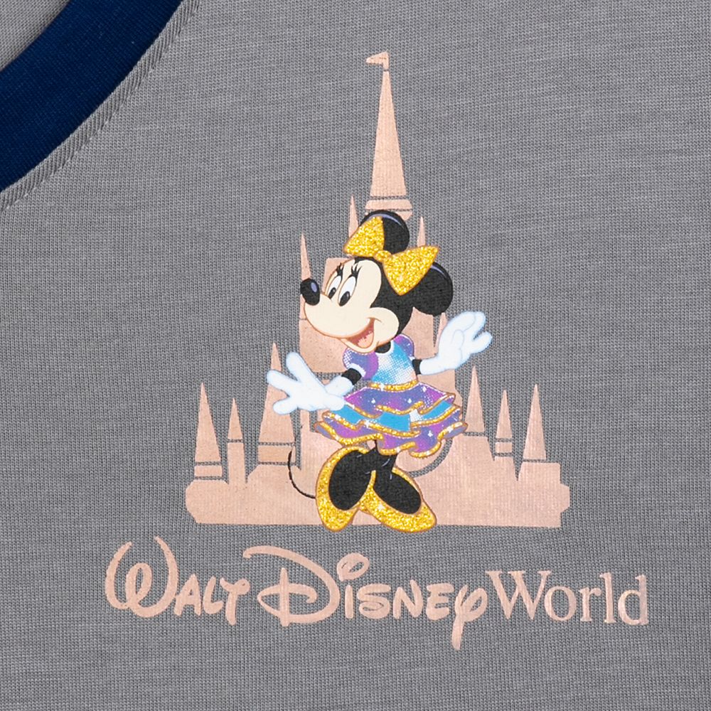 Minnie Mouse Soccer T-Shirt for Women – Walt Disney World 50th Anniversary