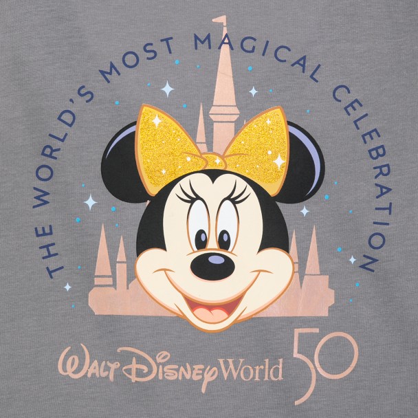 Minnie Mouse Soccer T-Shirt for Women – Walt Disney World 50th Anniversary