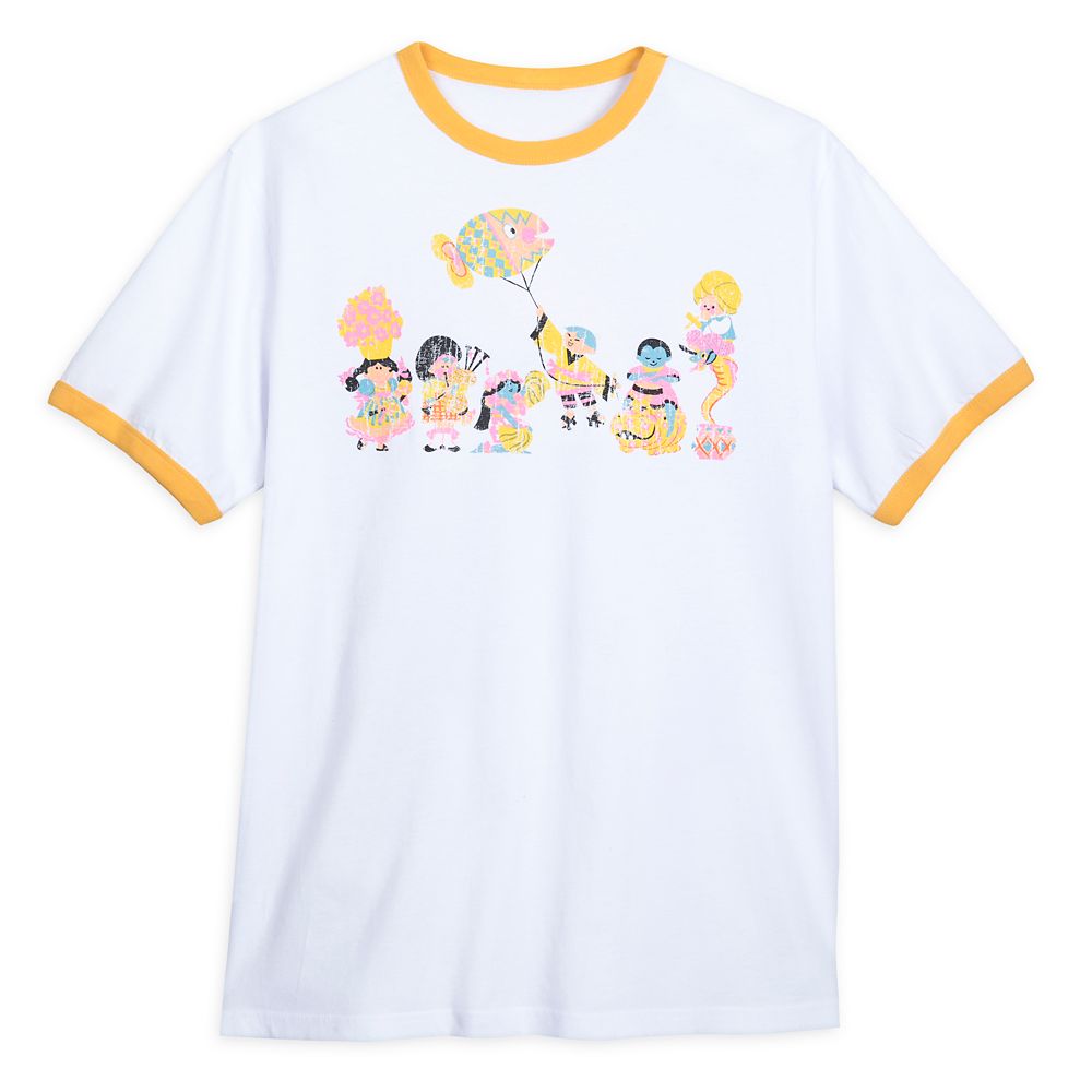 Small World Hello T-shirt Disney Small World Many Languages T-shirt 