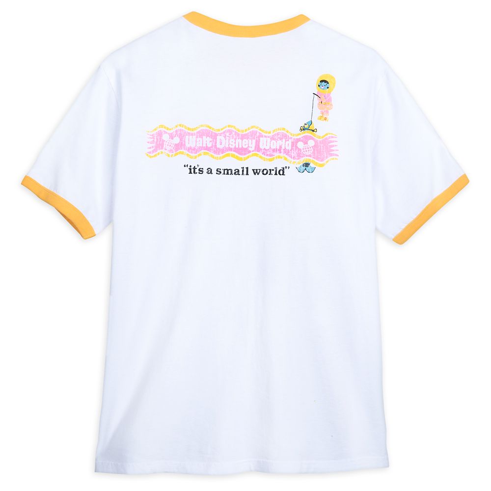 Disney it's a small world Ringer T-Shirt for Adults – Walt Disney World 50th Anniversary