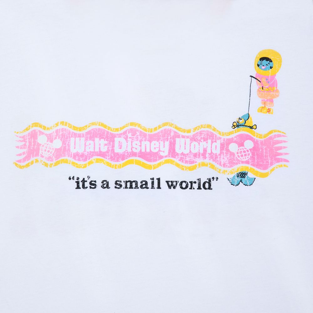 Disney it's a small world Ringer T-Shirt for Adults – Walt Disney World 50th Anniversary