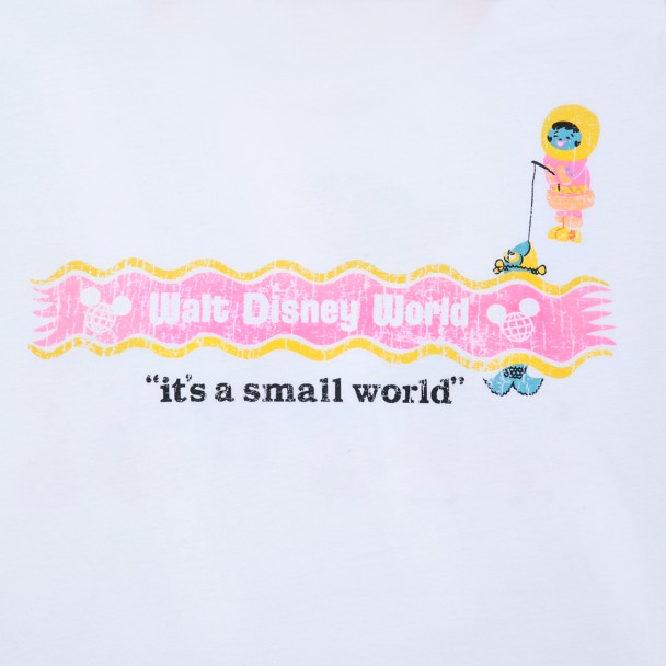 Disney it's a small world Ringer T-Shirt for Adults – Walt Disney World 50th Anniversary
