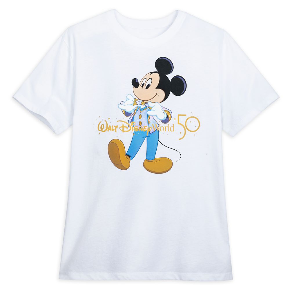 Mickey Mouse T-Shirt for Adults – Walt Disney World 50th Anniversary is now available online