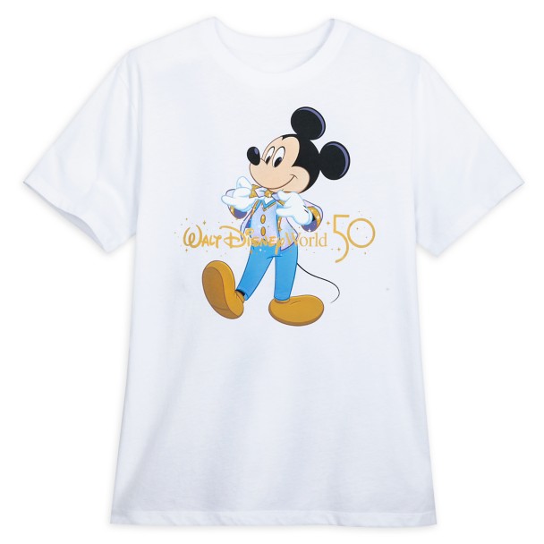 Mickey Mouse T-Shirt for Adults – Walt Disney World 50th Anniversary