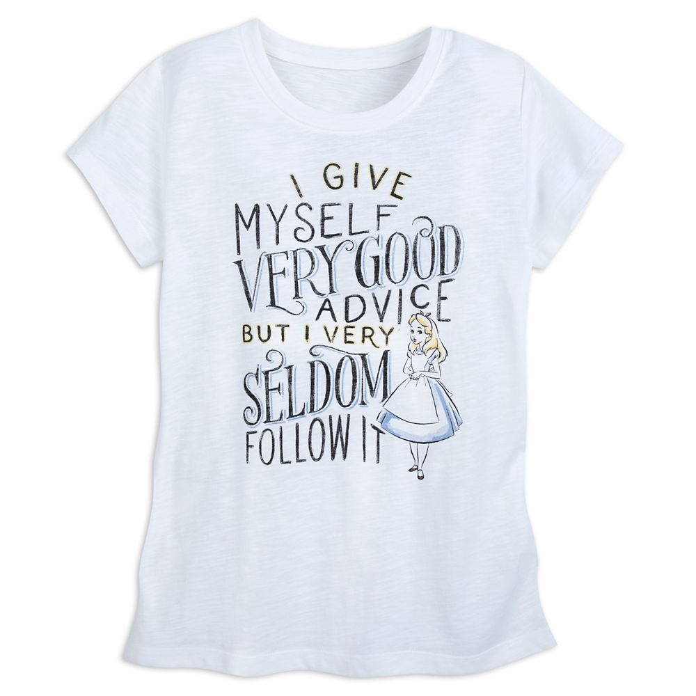 Alice in Wonderland T-Shirt for Women - Oh My Disney