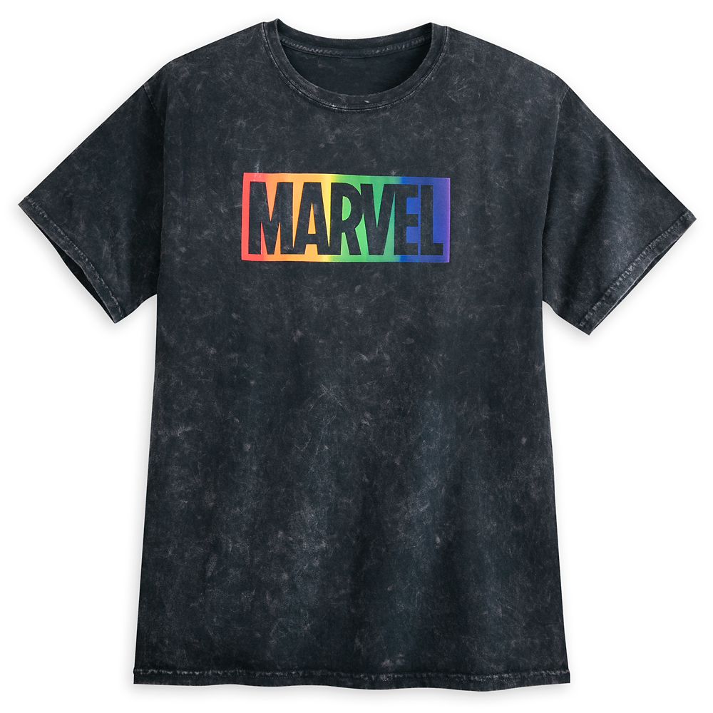 Marvel Logo T-Shirt for Adults – Rainbow Marvel Collection