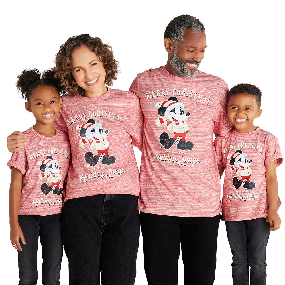 Mickey Mouse ''Merry Christmas'' T-Shirt for Adults