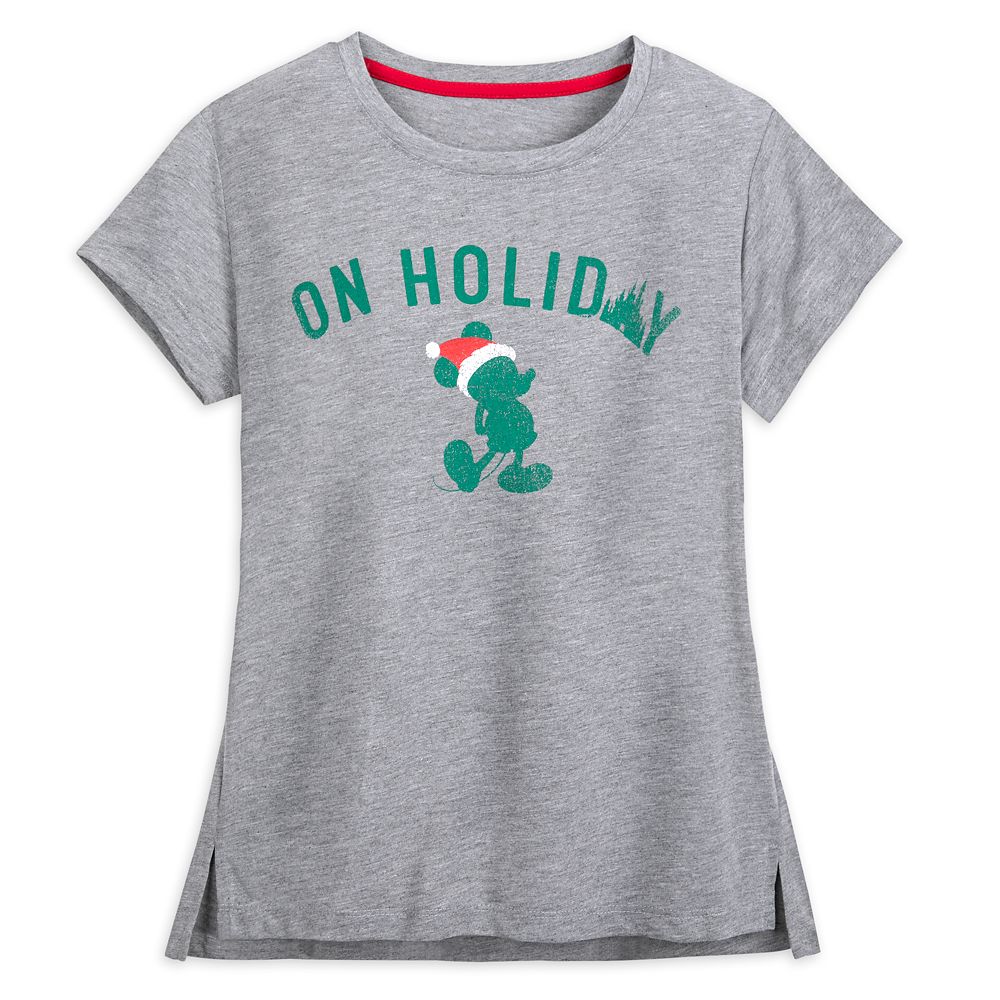 Mickey Mouse ''On Holiday'' Tee for Women