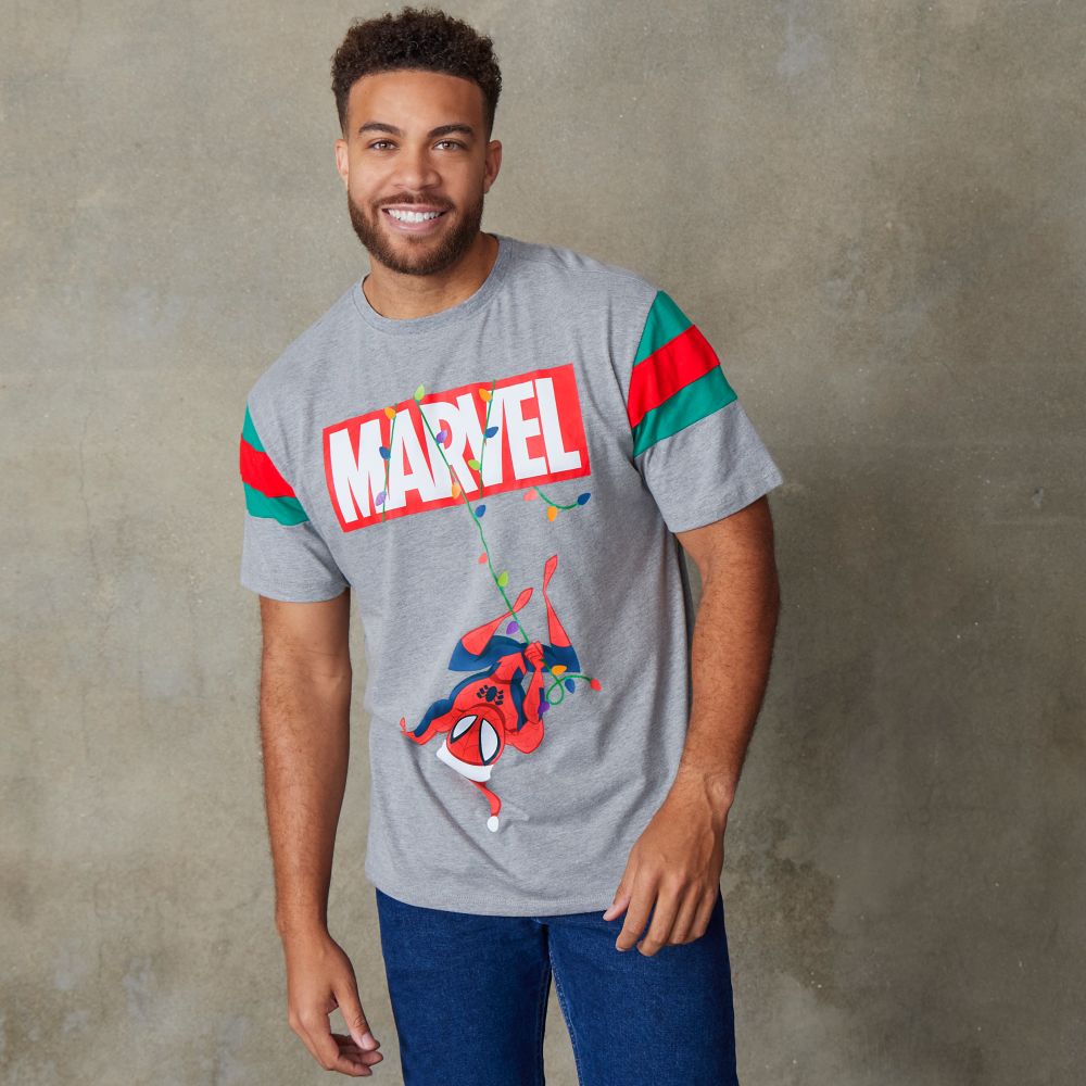 Spider-Man Holiday Fashion T-Shirt For Adults