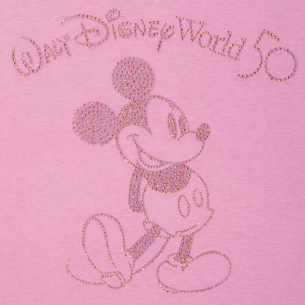Mickey Mouse Classic Fashion T-Shirt for Women – Walt Disney World 50th Anniversary