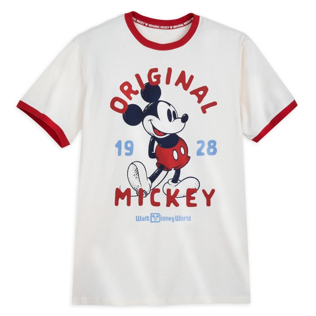 Mickey Mouse Classic Ringer Tee for Adults – Walt Disney World