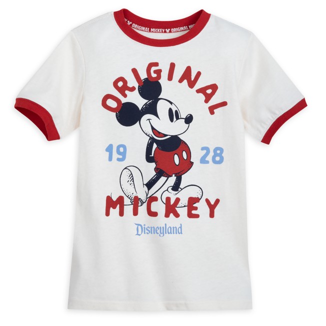 Mickey Mouse Classic Ringer Tee for Adults – Disneyland