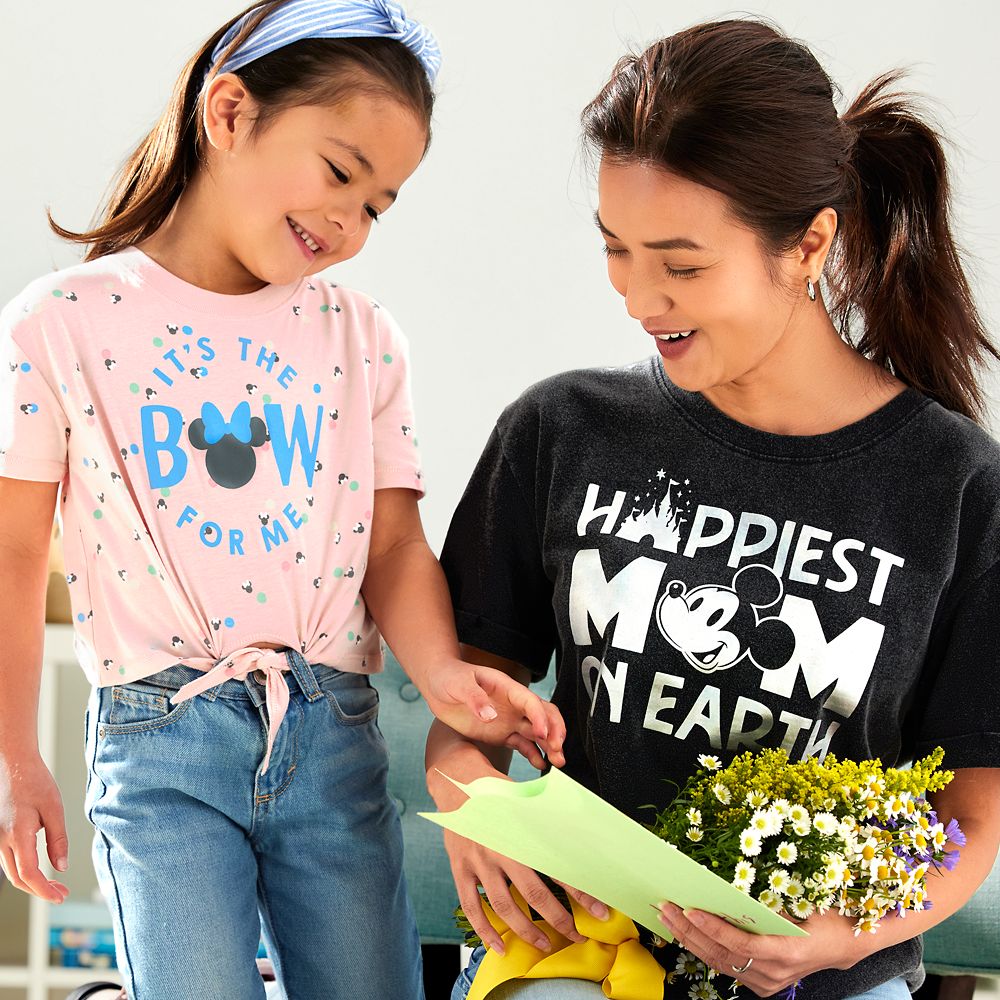 Mickey Mouse ''Happiest Mom on Earth'' T-Shirt for Women