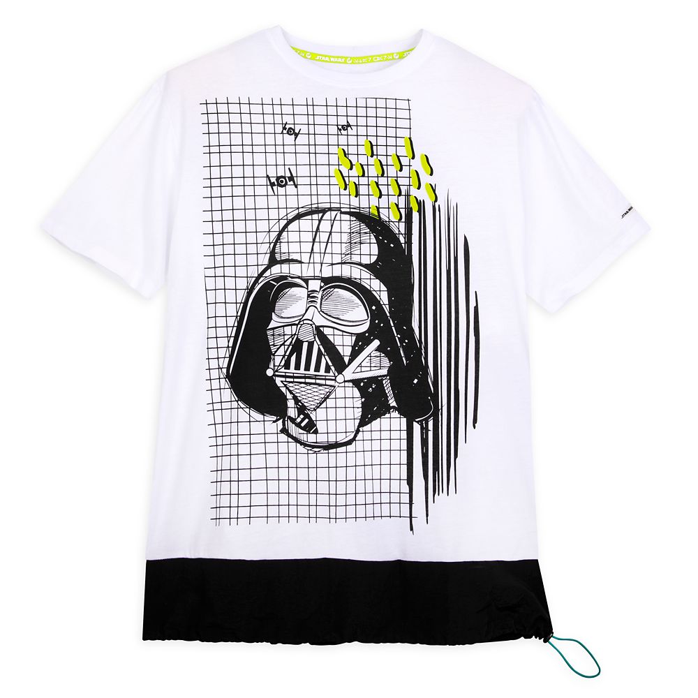 Darth Vader Sketch T-Shirt for Adults – Star Wars available online for purchase