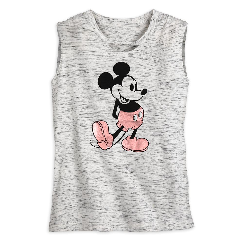 Mickey Mouse Classic Tank Top for Adults – Rose Gold | Disney Store