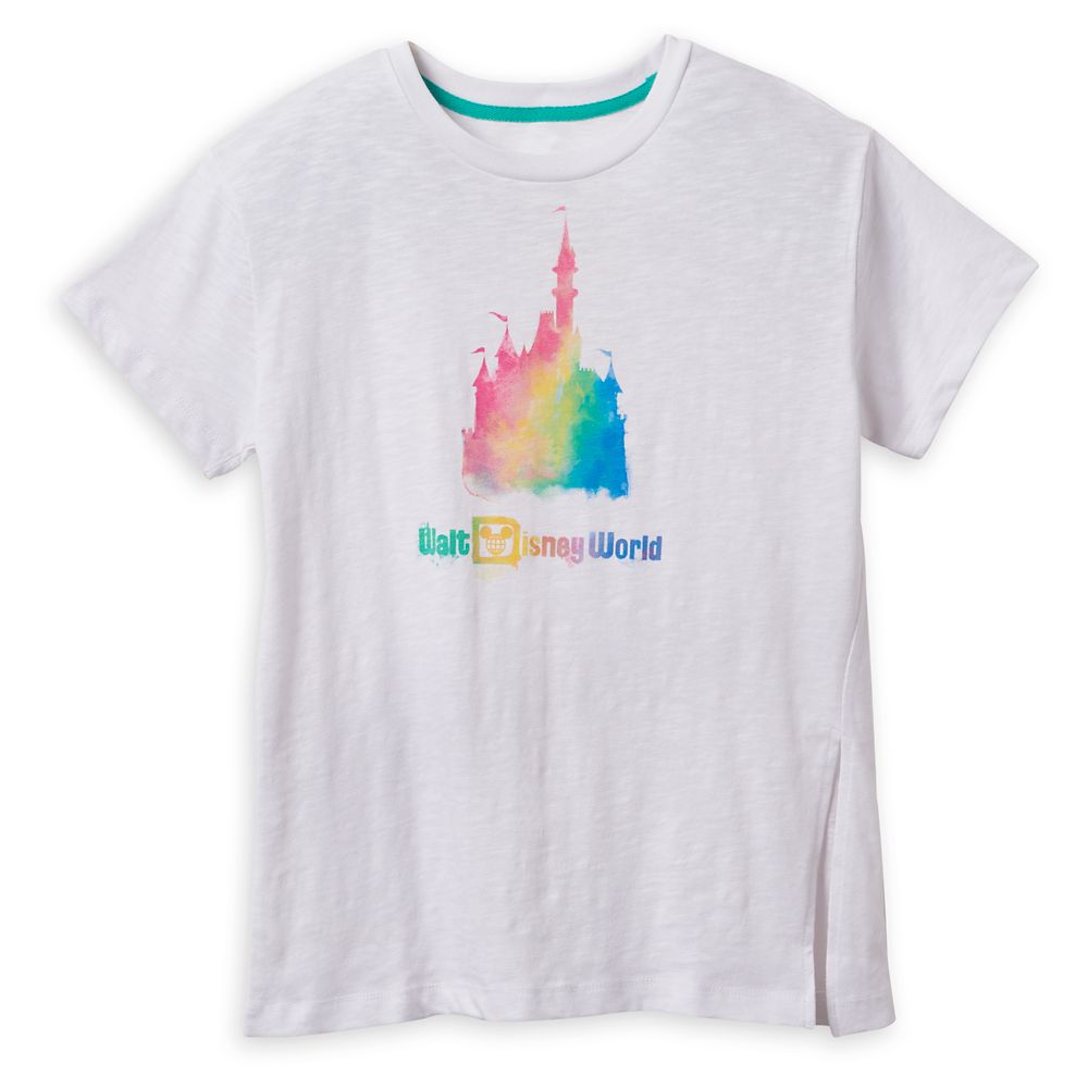 Walt Disney World Watercolor T-Shirt for Women