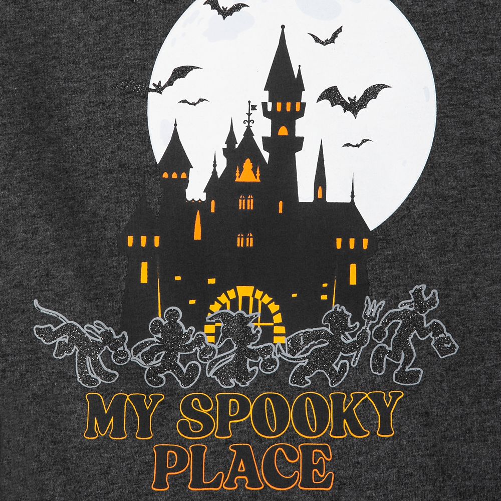 Mickey Mouse and Friends ''My Spooky Place'' T-Shirt for Adults