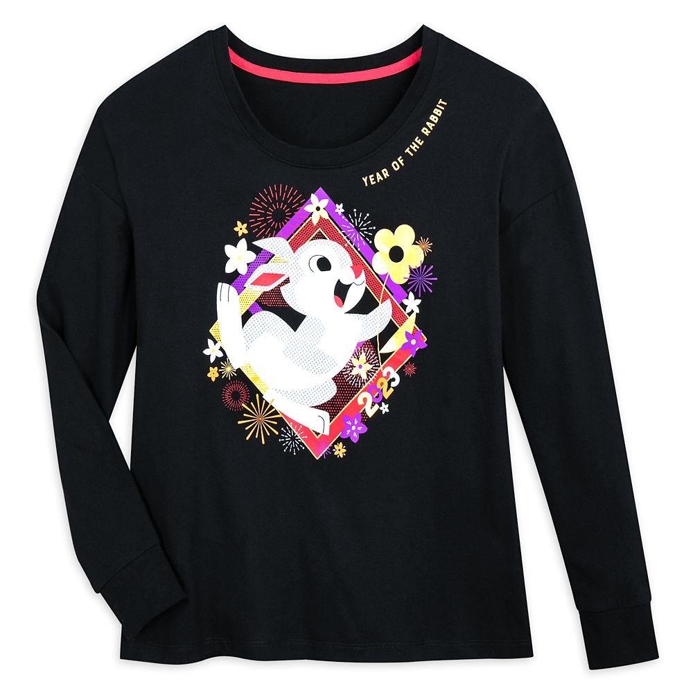 Thumper Long Sleeve T-Shirt for Women – Year of the Rabbit Lunar New Year 2023 is now available for purchase