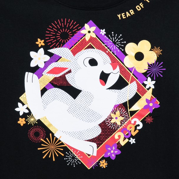 Thumper Long Sleeve T-Shirt for Women – Year of the Rabbit Lunar New Year 2023