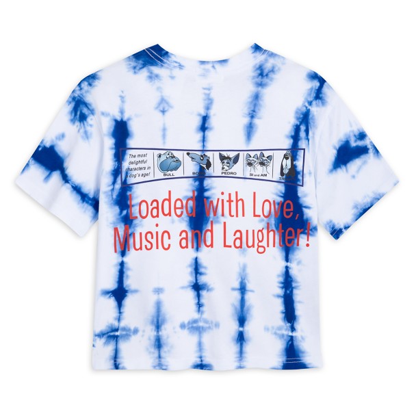 Lady and the Tramp Tie-Dye T-Shirt for Women