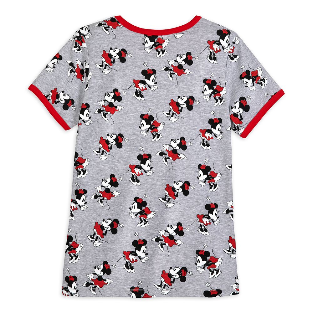 Minnie Mouse Ringer T-Shirt for Women