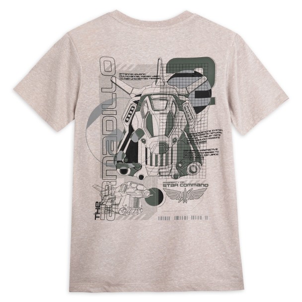 The Armadillo Pocket T-Shirt for Adults – Lightyear