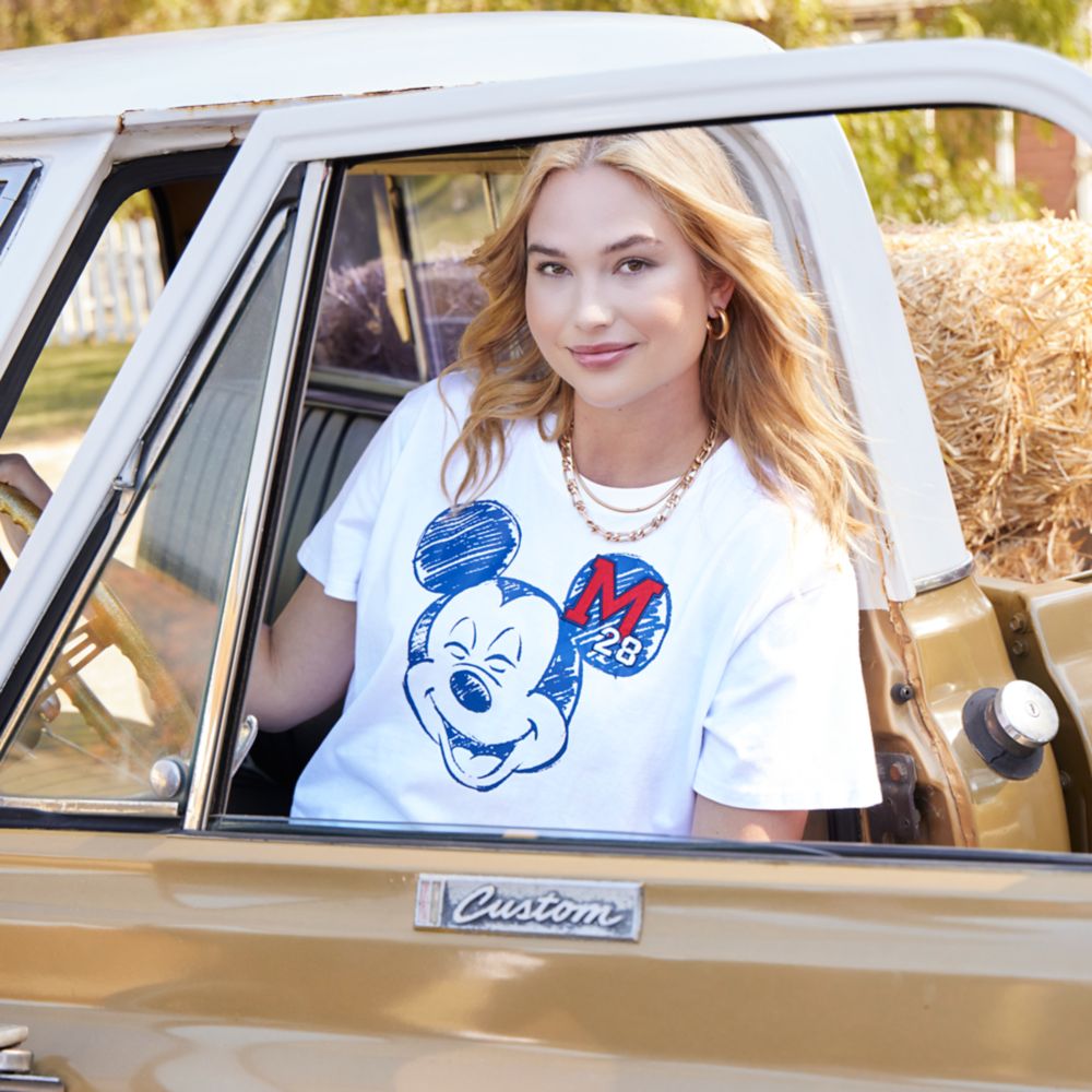 Mickey Mouse Semi-Cropped T-Shirt for Women by Her Universe