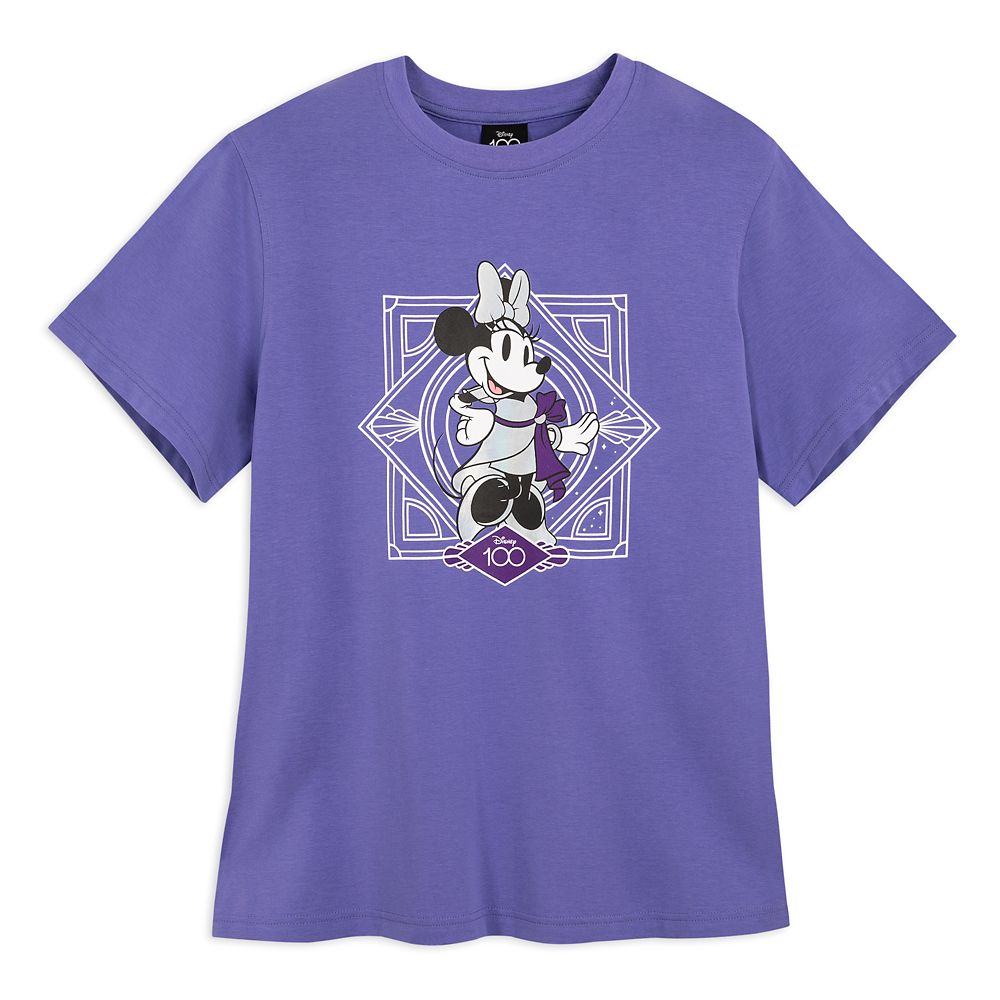 Minnie Mouse Disney100 T-Shirt for Adults is now available online