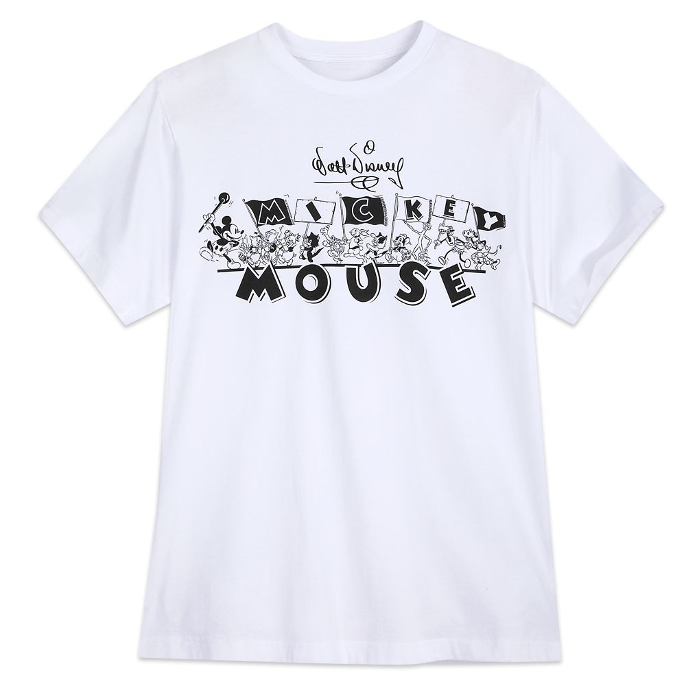 Mickey Mouse and Friends T-Shirt for Adults – Disney100 | shopDisney