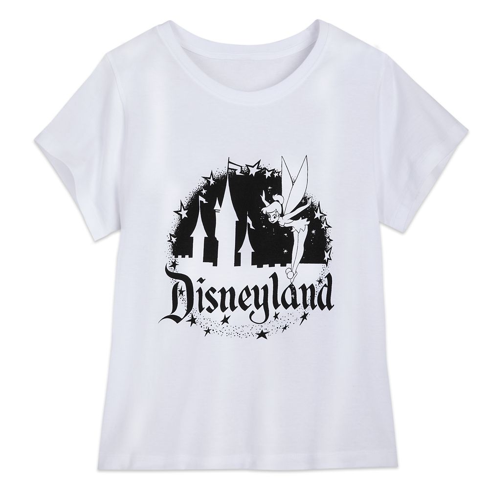 Tinker Bell T-Shirt for Women – Disneyland – Disney100 available online for purchase