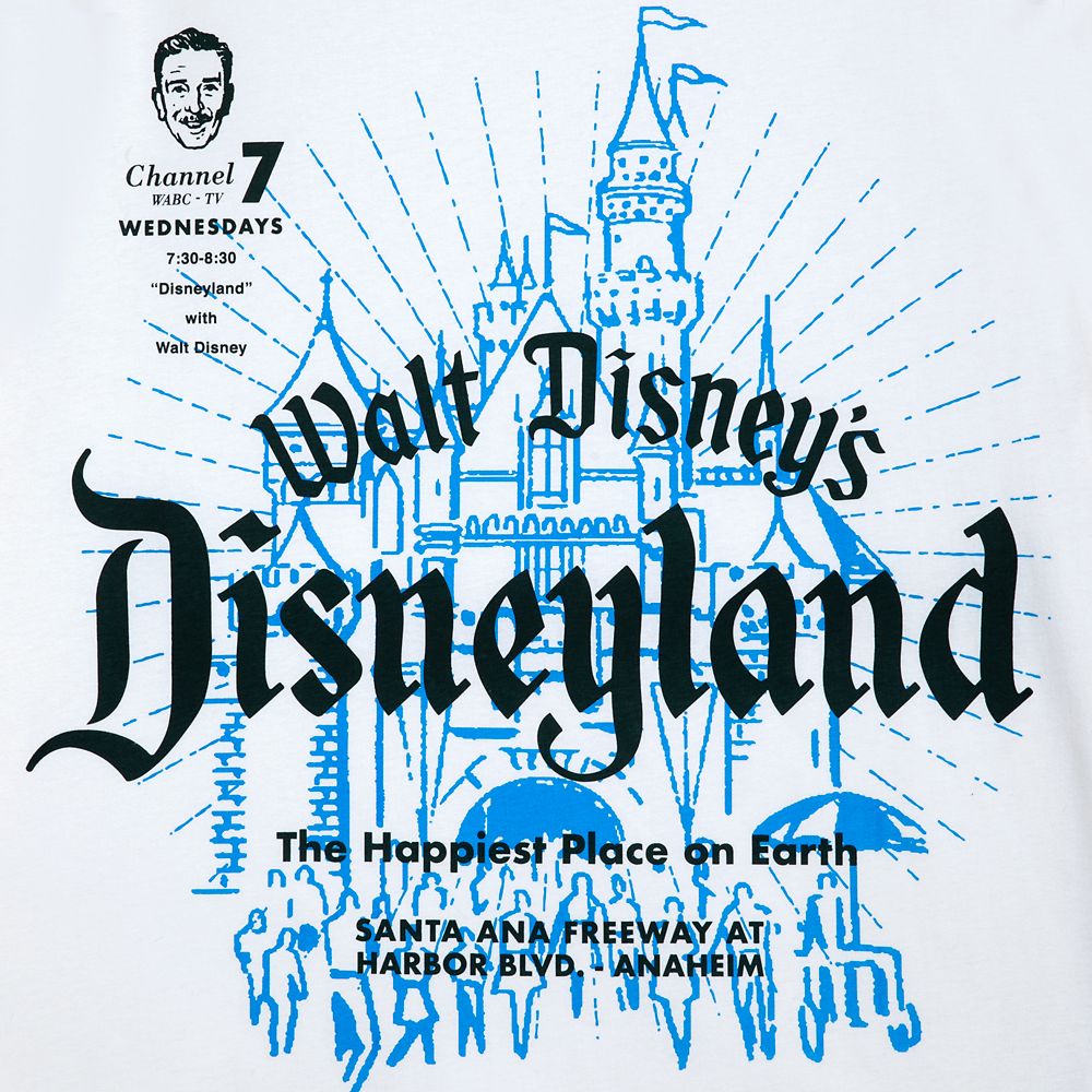 Walt Disney's Disneyland T-Shirt for Adults – Disney100