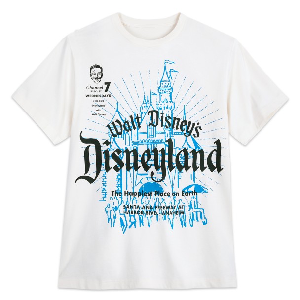 Walt Disney's Disneyland T-Shirt for Adults – Disney100