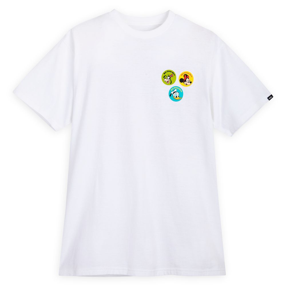 Walt Disney World Retro ”Badge” T-Shirt for Adults by Vans is now available for purchase