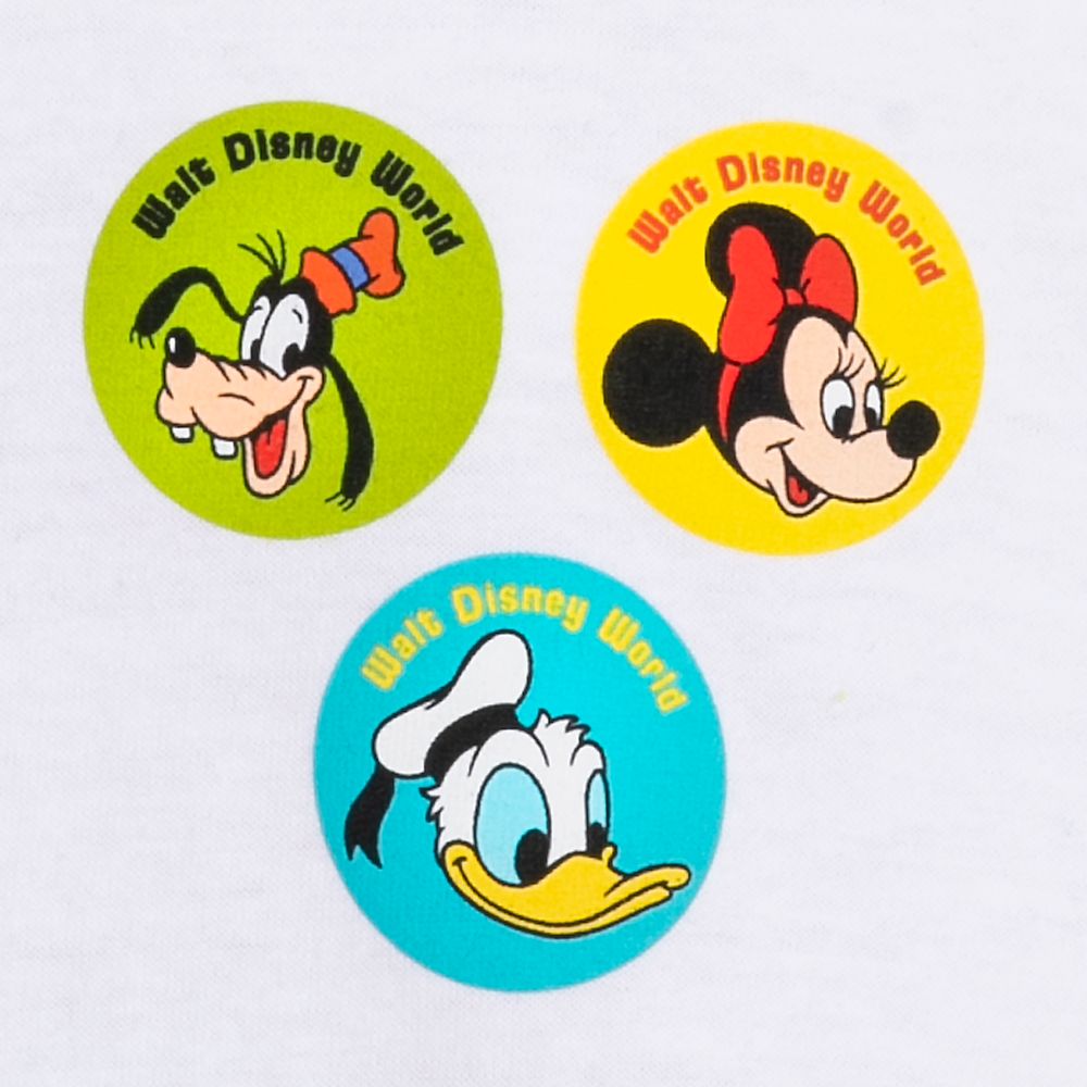 Walt Disney World Retro ''Badge'' T-Shirt for Adults by Vans