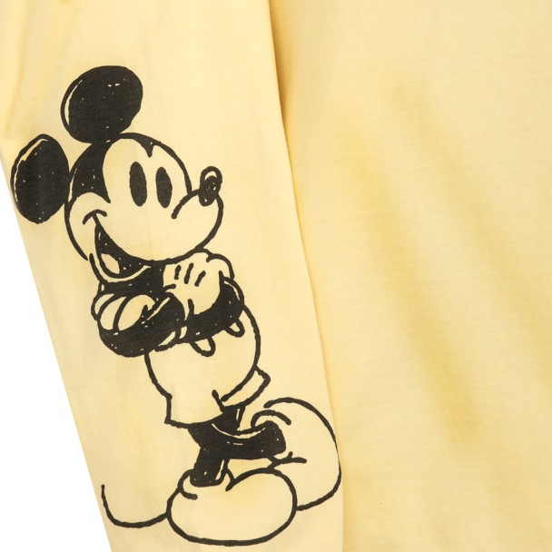 Disney, Shirts, Vintage Mickey Mouse Co Lv Myles Inc Tee Huge Graphic  With The Sleeve Hit