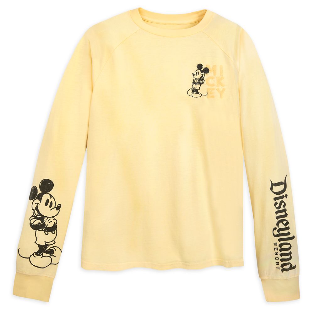 Mickey Mouse Long Sleeve T-Shirt for Adults – Disneyland