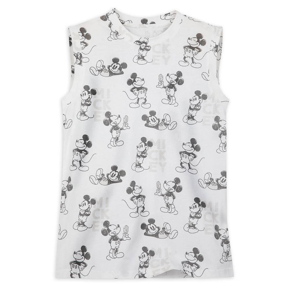 Mickey Mouse Sleeveless T-Shirt for Adults available online for purchase