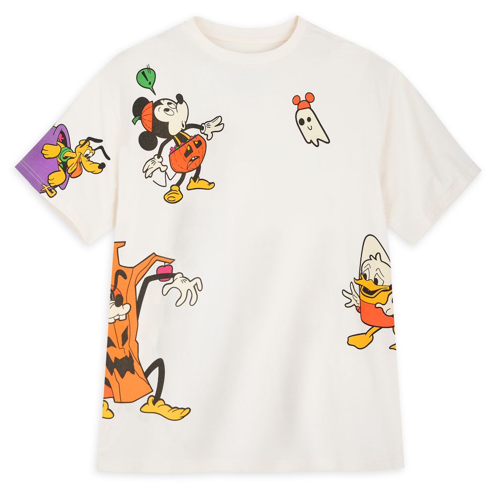 Mickey Mouse and Friends Halloween T-Shirt for Adults