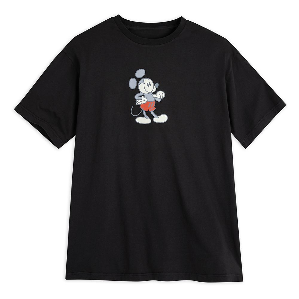 Mickey Mouse Genuine Mousewear T-Shirt for Adults – Black